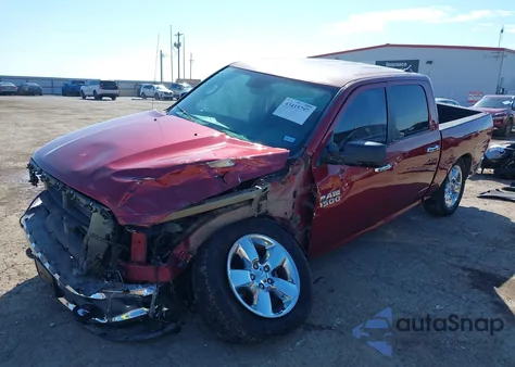 2015 Ram 1500 Lone Star z USA, uszkodzony, nr VIN 1C6RR7LT2FS759653